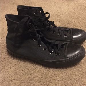 Black Hightop Converse
